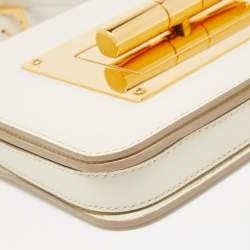 Pre Owned Tom Ford Off White Small Natalia Crossbody Bag