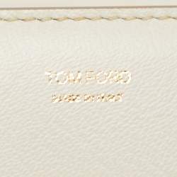 Pre Owned Tom Ford Off White Small Natalia Crossbody Bag