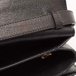 Pre Owned Tom Ford Black Leather Small Natalia Crossbody Bag