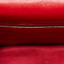 Tom Ford Red Leather Natalia Long Clutch Bag
