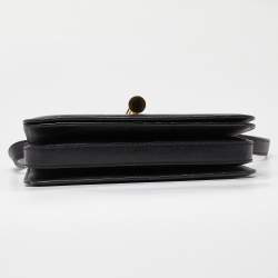 Pre Owned Tom Ford Black Leather Small Natalia Shoulder Bag