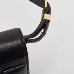 Pre Owned Tom Ford Black Leather Small Natalia Crossbody Bag