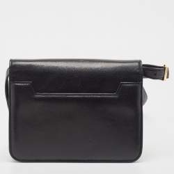 Pre Owned Tom Ford Black Leather Small Natalia Crossbody Bag