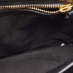 Pre Owned Tom Ford Black Leather Small Natalia Crossbody Bag