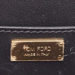 Tom Ford Gold Python Small T Lock Shoulder Bag