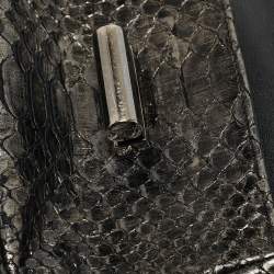 Pre Owned Tom Ford Metallic Python Mini Natalia Shoulder Bag