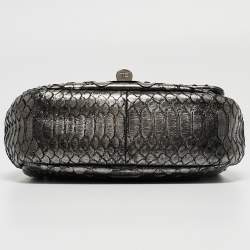 Pre Owned Tom Ford Metallic Python Mini Natalia Shoulder Bag