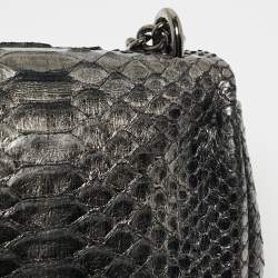 Pre Owned Tom Ford Metallic Python Mini Natalia Shoulder Bag