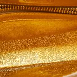 Pre Owned Tom Ford Gold Python Natalia Shoulder Bag