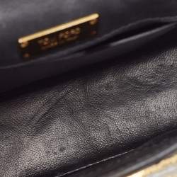 Pre Owned Tom Ford Black Python Natalia Chain Bag