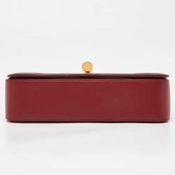 Pre Owned Tom Ford Red Leather Natalia Chain Shoulder Bag