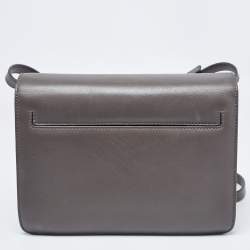 Pre Owned Tom Ford Grey Leather Sienna Shoulder Bag
