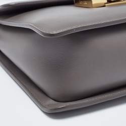 Pre Owned Tom Ford Grey Leather Sienna Shoulder Bag