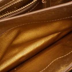 Tom Ford Gold Python Small Natalia Crossbody Bag