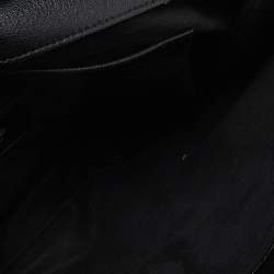 Tom Ford Black Leather Natalia Convertible Clutch