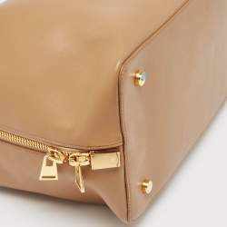 Tom Ford Brown Leather Samantha Boston Bag