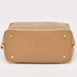Tom Ford Brown Leather Samantha Boston Bag