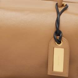 Tom Ford Brown Leather Samantha Boston Bag