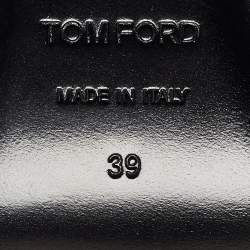 Tom Ford Black Suede Ankle Length Boots Size 39