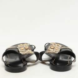 Tom Ford Beige Python Leather Flats Size 39