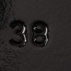 Pre Owned Tom Ford Black Leather Pointed Toe Ankle Strap Pumps Size 38