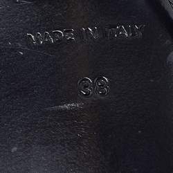 مملوكة مسبقًا Tom Ford Padlock Size 38 Black Leather Ankle Strap Sandals