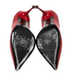 Tom Ford Red Leather Pointed Toe Pumps Size 38.5
