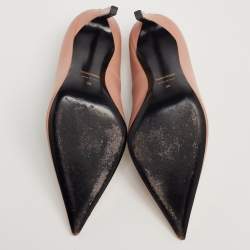 Tom Ford Peach Leather Pointed Toe Pumps Size 39