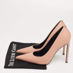 Tom Ford Peach Leather Pointed Toe Pumps Size 39