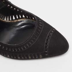 Tom Ford Black Suede Slip On Pumps Size 38