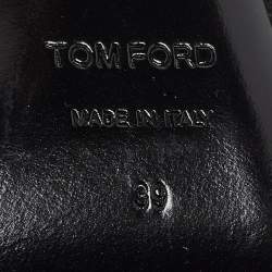 Tom Ford Black Suede Ankle Boots Size 39