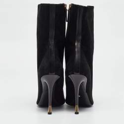 Tom Ford Black Suede Ankle Boots Size 39