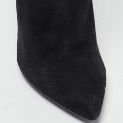 Tom Ford Black Suede Ankle Boots Size 39