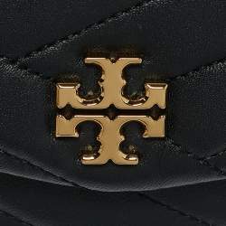 Tory Burch Black Chevron Leather Kira Belt Bag