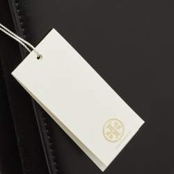 Tory Burch Black Leather Eleanor Satchel