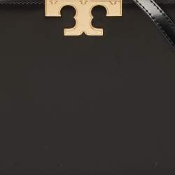 Tory Burch Black Leather Eleanor Satchel