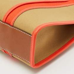 Tory Burch Multicolor Canvas and Leather Small Tory Tote