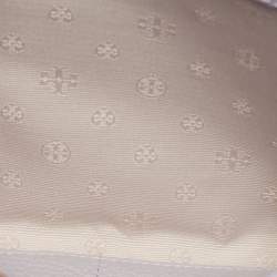 مملوكة مسبقًا Tory Burch Britten Lilac Leather Wallet On Chain