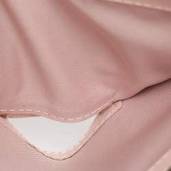 Pre Owned محفظة توري برش روبنسون جلد أبيض/متعدد الألوان

