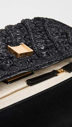 Pre Owned Tory Burch Black - Leather - Shoulder Crossbody bag