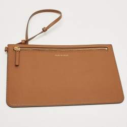 Pre Owned Tory Burch Brown Leather Blake Tote