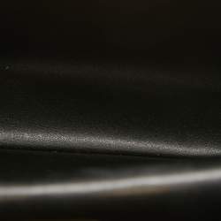 Pre Owned Tory Burch Black Croc Embossed Leather Eleanor Satchel