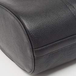 Pre Owned Tory Burch Black Leather Miller Bucket Bag
