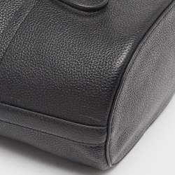 Pre Owned Tory Burch Black Leather Miller Bucket Bag