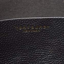 Pre Owned Tory Burch Black Leather Miller Bucket Bag