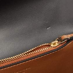 Tory Burch Black Leather Small Convertible Eleanor Shoulder Bag