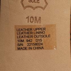 مملوكة مسبقًا حذاء كعب عالي توري برش إلينور قص الليزر الشمواه مقدمة مفتوحة بني مقاس 40 كعب 90 مم