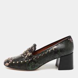 tory burch mid heel loafer