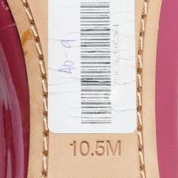 Pre Owned Tory Burch Pink Patent Leather Chelsea Ballet Flats Size 41