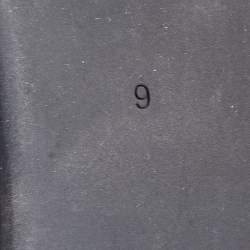 Pre Owned Tory Burch Black Leather Blossom Ballet Flats Size 39.5